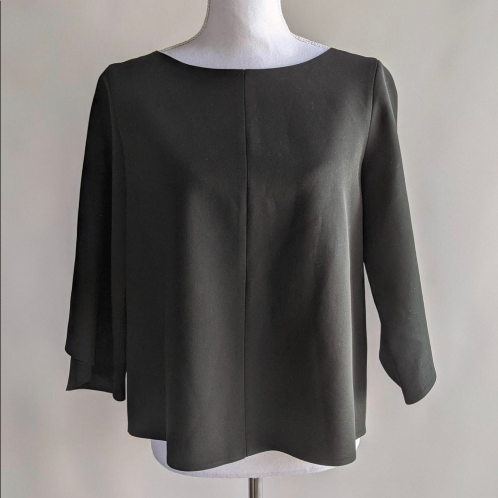 Lafayette 148 Split Sleeve Top - sz S
